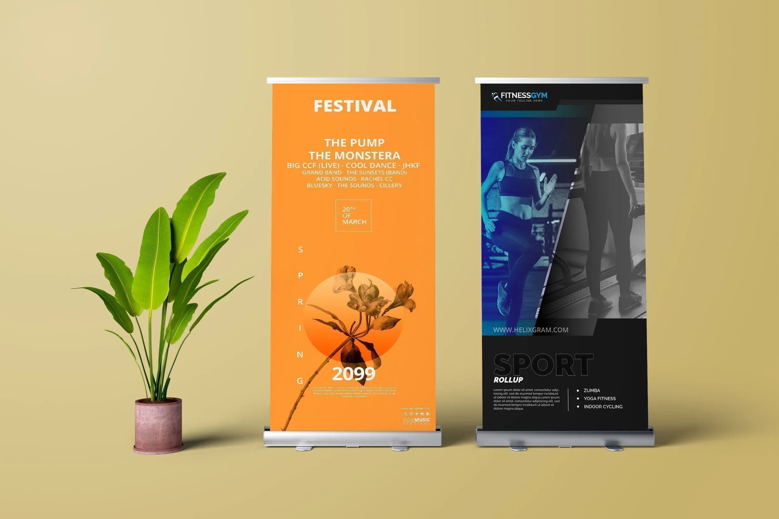 What is a retractable banner?