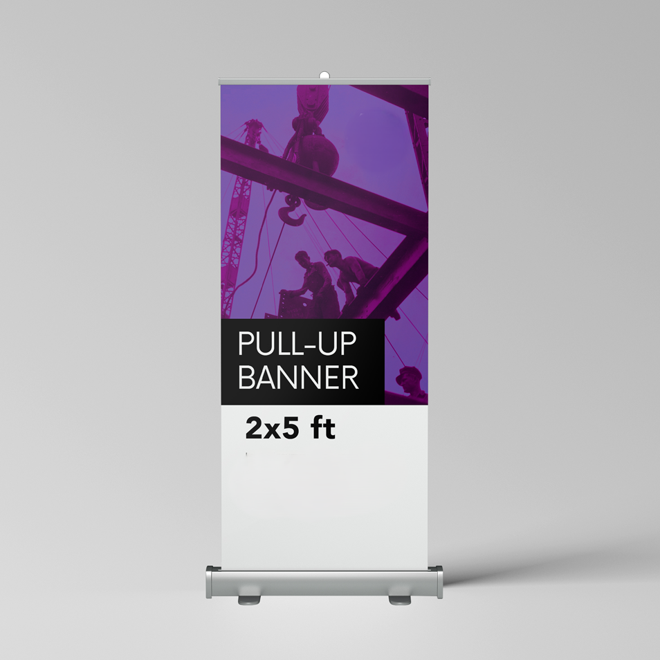 what is a pull up banner